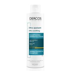 Vichy Dercos Dermo Ultra-Kalmerende Shampoo Droog Haar 200ml