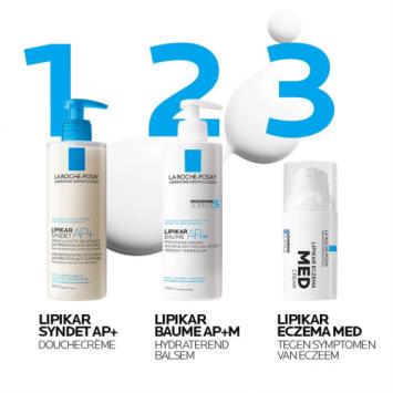 La Roche-Posay Lipikar Syndet AP+ Reiniginsgel-crème 200ml