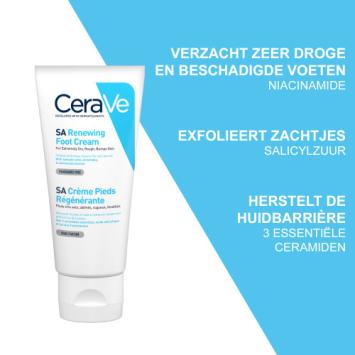 CeraVe SA Herstellende Voetcrème 88ml