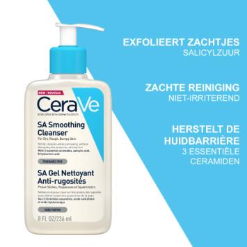 CeraVe SA Anti-Ruwe Huid Reiniger 236ml