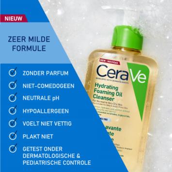 CeraVe Hydraterende Schuimende Reinigingsolie 236ML