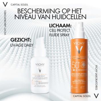 Vichy Capital Soleil Cell Protect Fluide Spray Kids SPF50+ 200ml