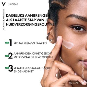 Vichy Capital Soleil UV Clear Anti-onzuiverheden Gezicht SPF50+ 40ml