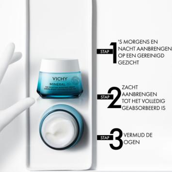 Vichy Minéral 89 72u Hydraterende Boost Crème Parfumvrij 50ml