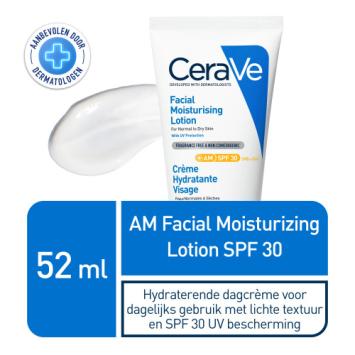 CeraVe AM Facial Moisturizing Lotion SPF30 52ml