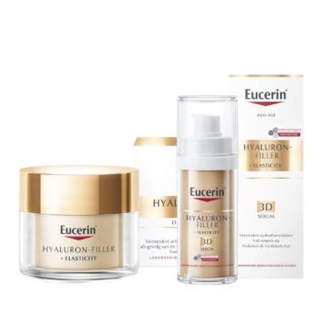 Eucerin Hyaluron-Filler + Elasticity 3D Serum 30ml en Dagcrème SPF15 50ml Routine Kit